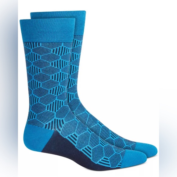 NWT Alfani Mens Striped Antimicrobial Crew Socks. Pls message me for your Color - Picture 7 of 17